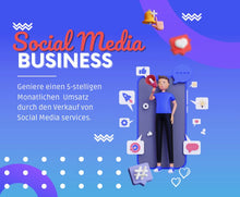 Laden Sie das Bild in den Galerie-Viewer, Social Media Business - wie du Dein eigenes digitales  Business starten kannst.
